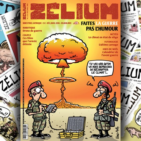 Zélium n°6 sur la guerre en version numérique - Hors-série - 2016