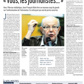 JF Kahn, Politis, Zélium et la presse libre