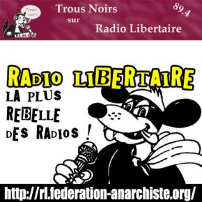 L'équipe de Zélium sur Radio Libertaire