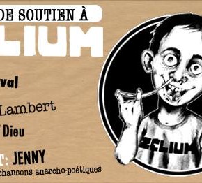 Soirée de soutien à Zélium en particulier et à la presse satirique libre, en général !