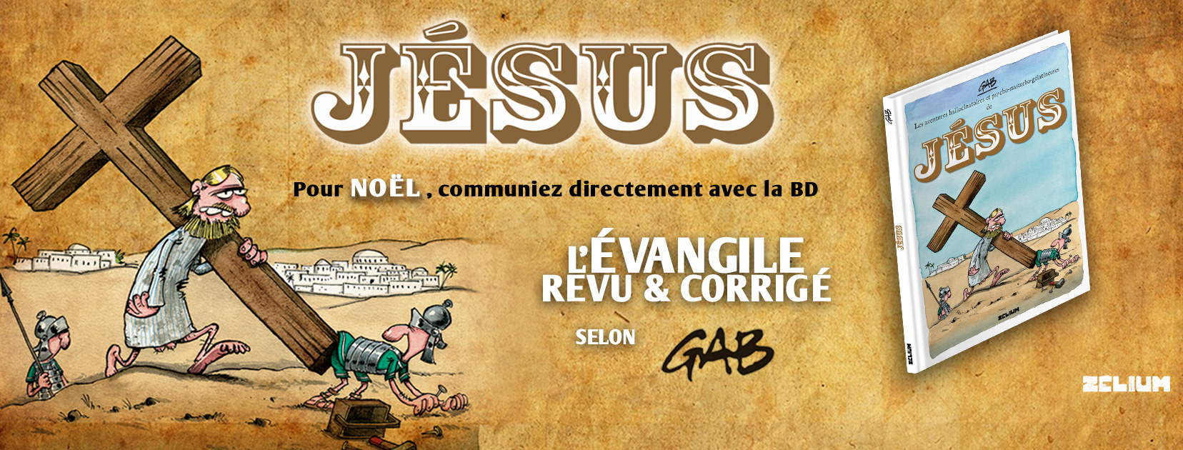 Jésus - une BD de GAB